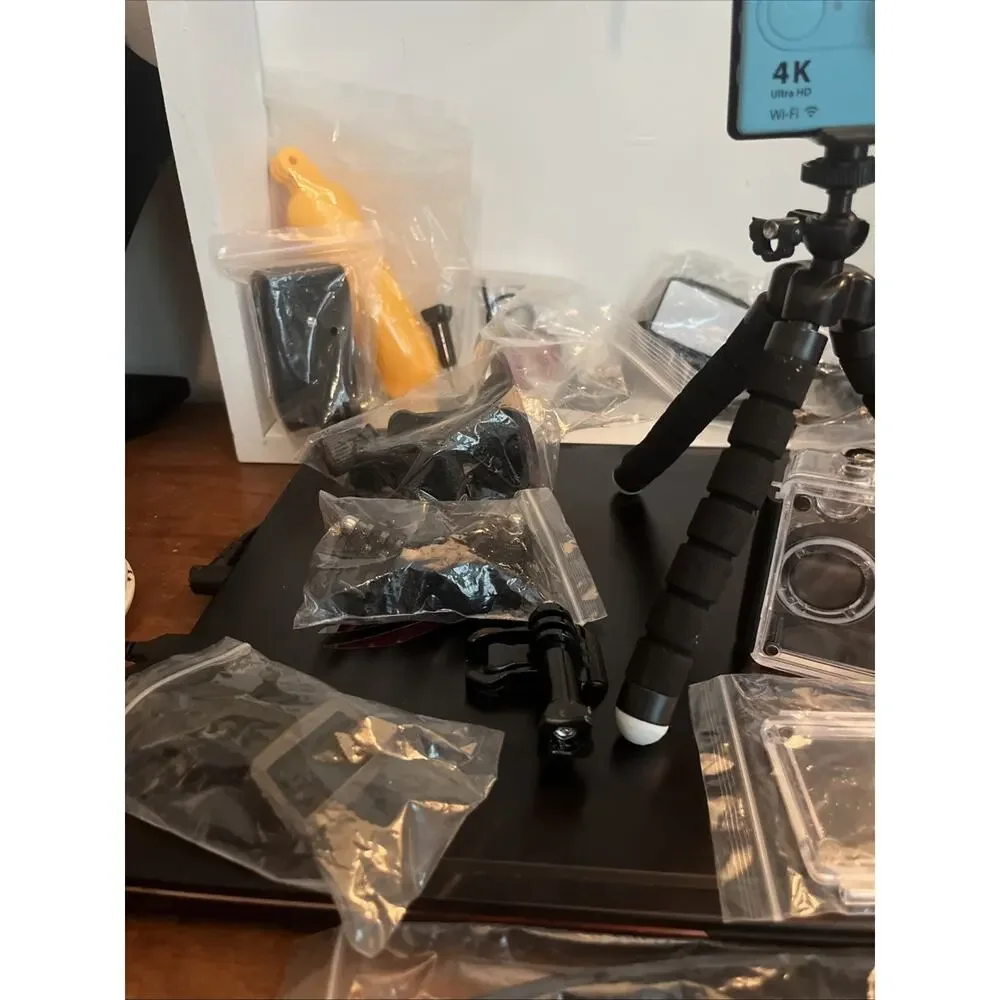 EK7000 Ultra HD Action Camera - 20MP, EIS, Remote Control - Perfect for Outdoors